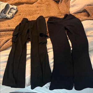 Girls Flare Leggings 
Size 8